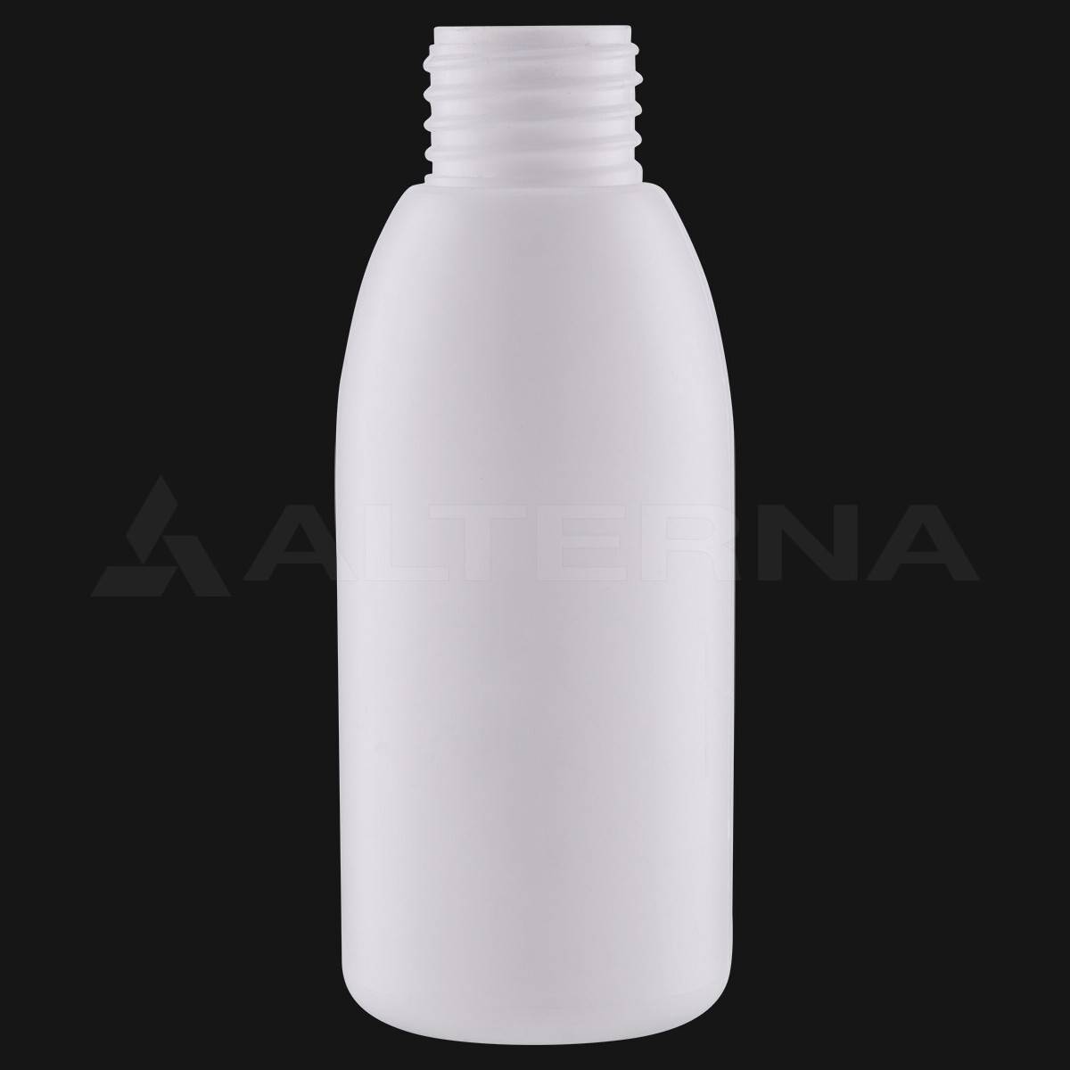 100 ml HDPE Plastik Şişe 24 mm PE Contalı Kapaklı