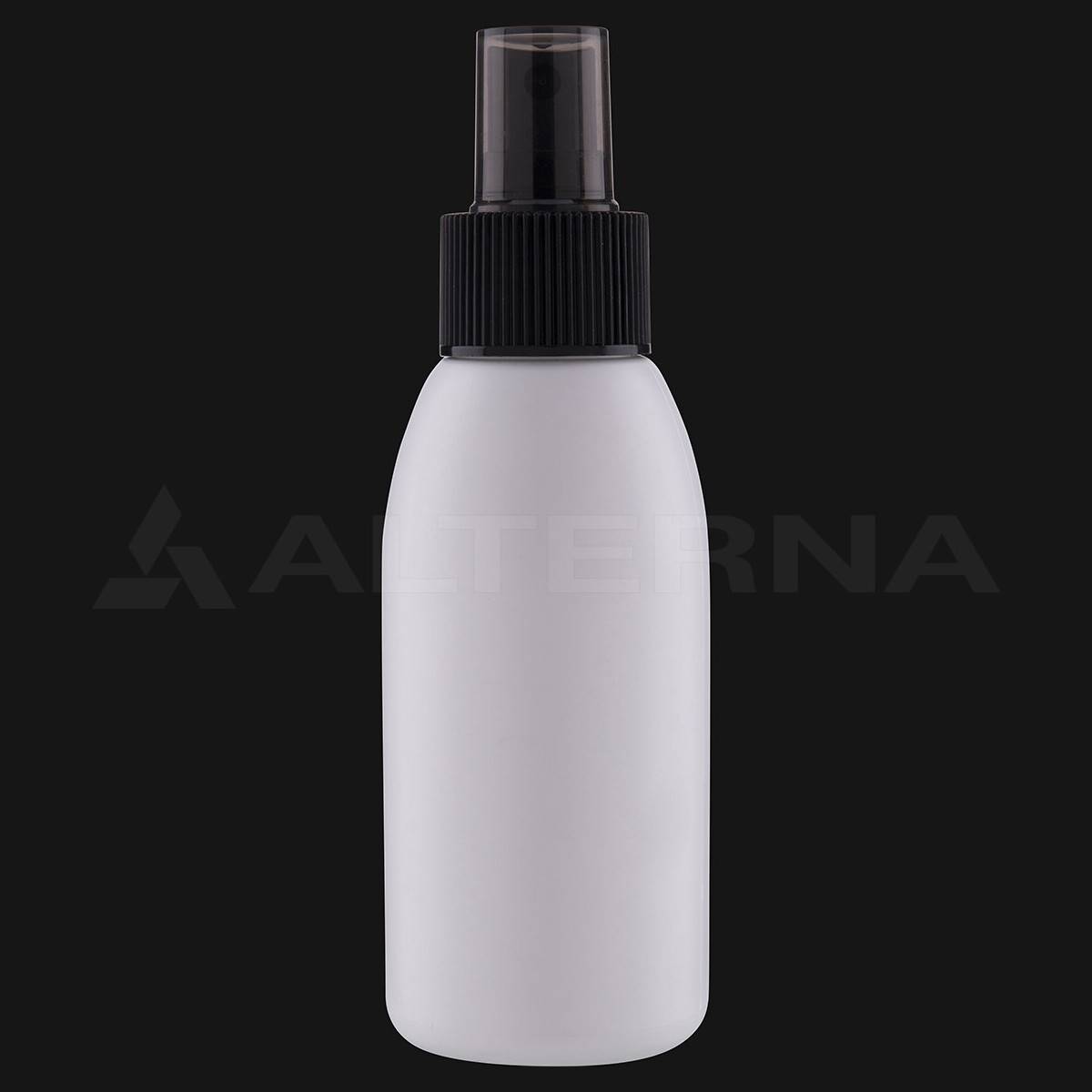 100 ml HDPE Plastik Sprey Şişesi 24 mm Parmak Spreyli