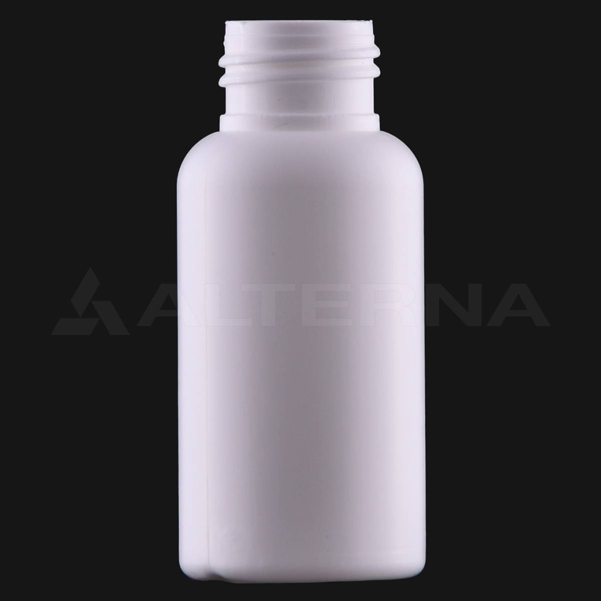 50 ml HDPE Plastik Şişe 24 mm Flip-top Kapaklı