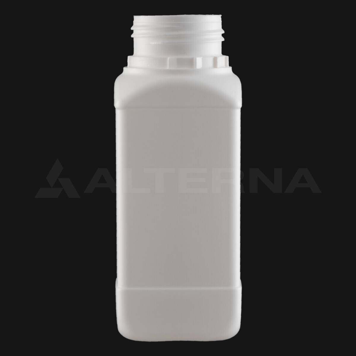 500 ml HDPE Plastik Kare Şişe 50 mm PE Contalı Kilitli Kapaklı