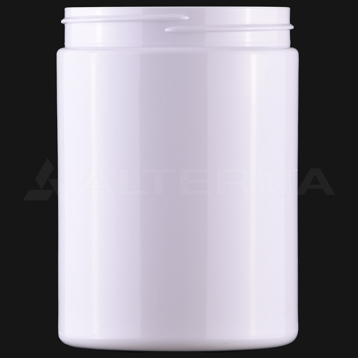1 Liter PET Jar with 100 mm Aluminum Foil Lined Lid - Thumbnail 2 of 3