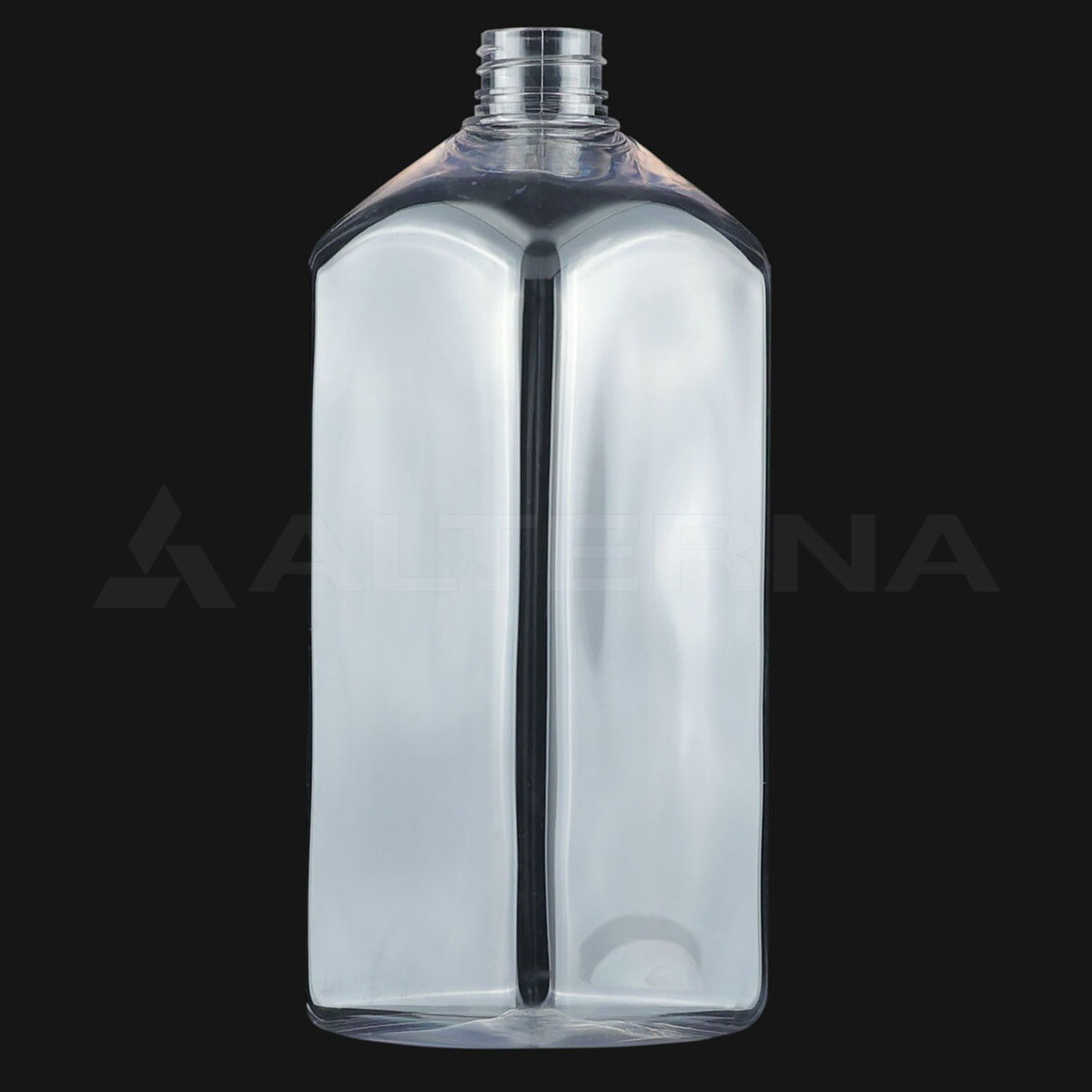 1 Liter PET Square Bottle with 28 mm Pump Dispenser thumbnail 6