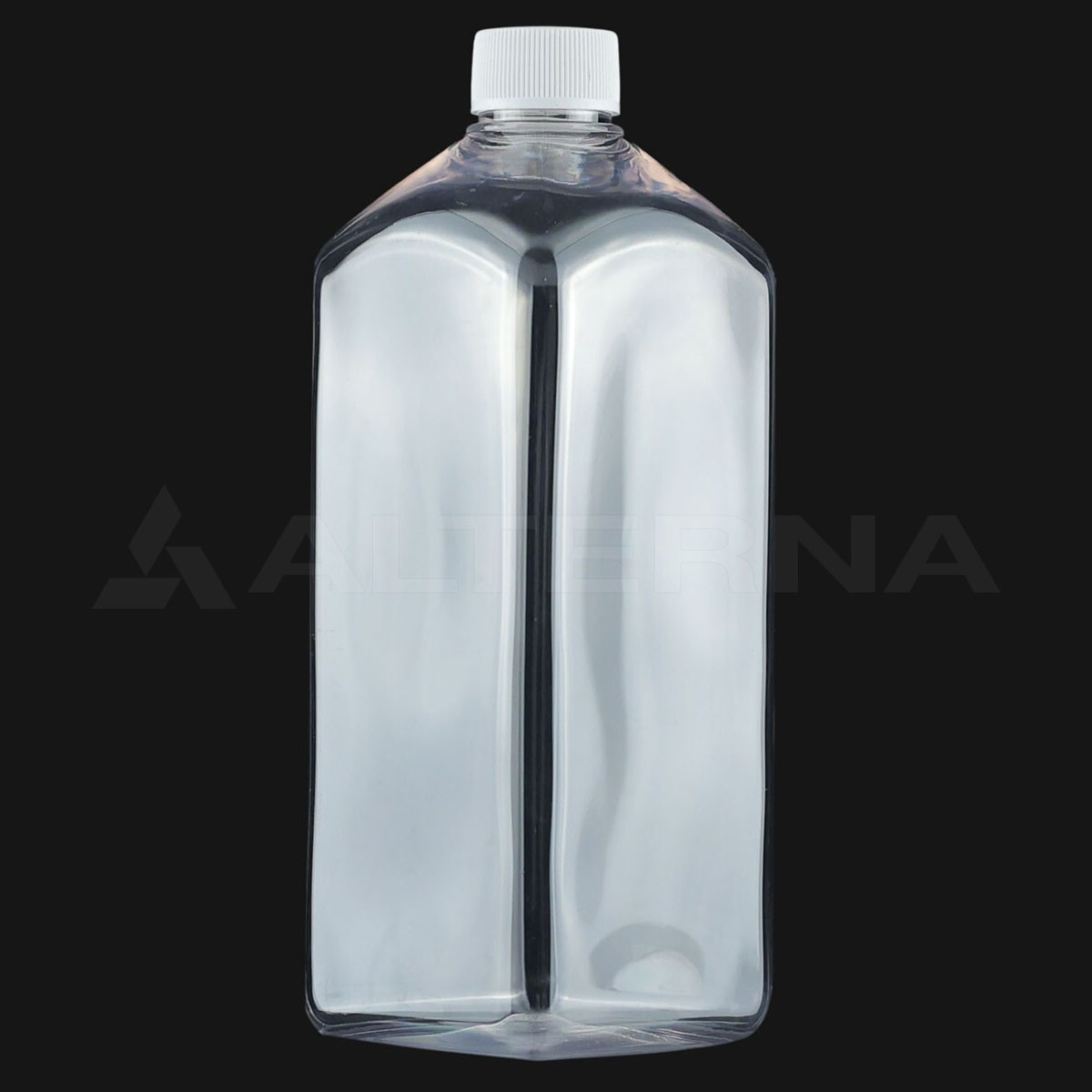 1 Liter PET Square Bottle with 28 mm PE Foam Lined Cap thumbnail 3
