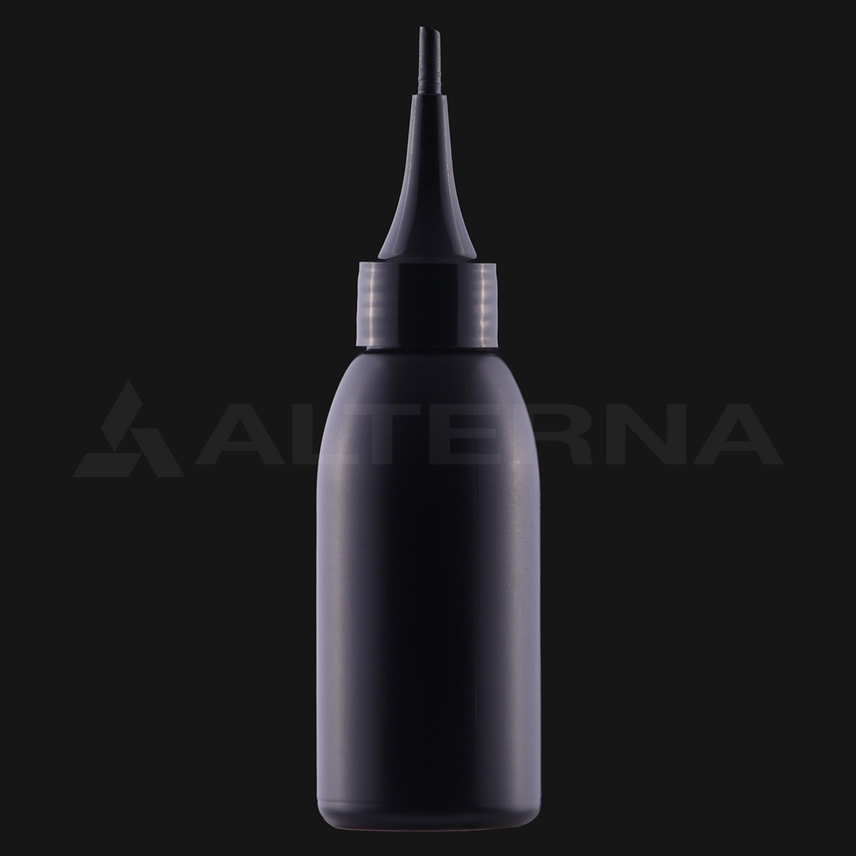 100 ml HDPE Bottle with 24 mm Nozzle Cap - Thumbnail 2 of 4