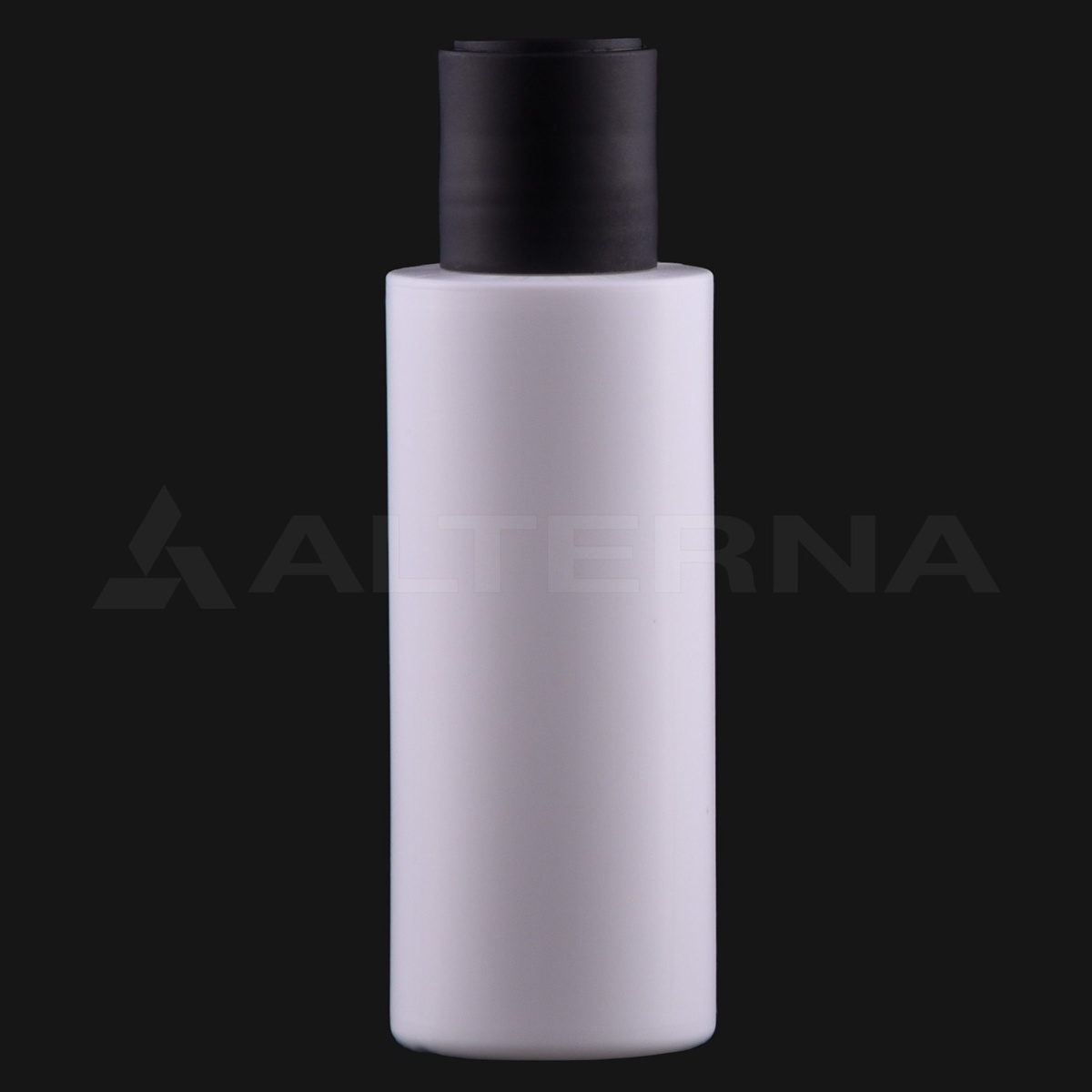 100 ml HDPE Cylinder Bottle with 24 mm Disc-top Cap - Thumbnail 3 of 5
