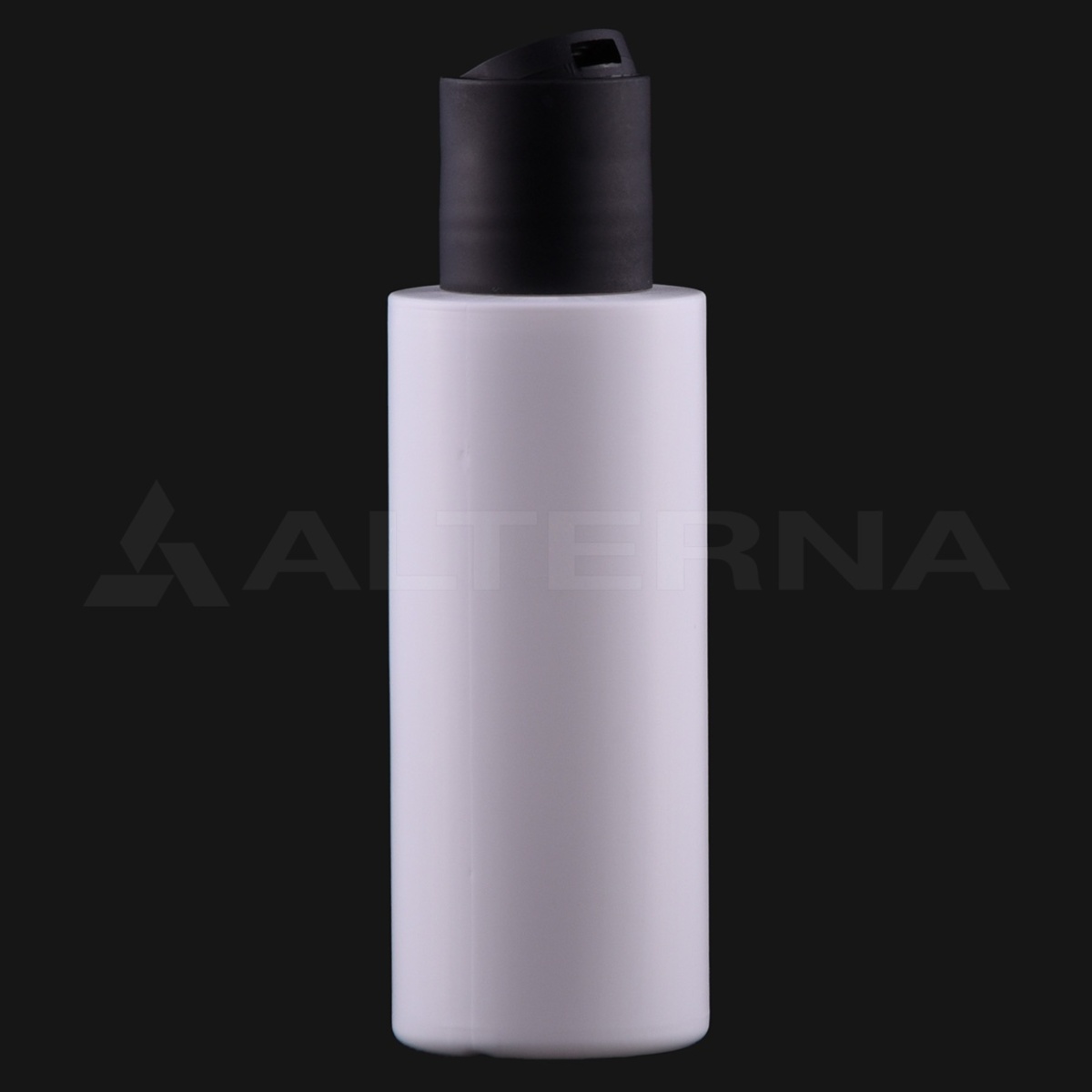 100 ml HDPE Cylinder Bottle with 24 mm Disc-top Cap - Thumbnail 4 of 5
