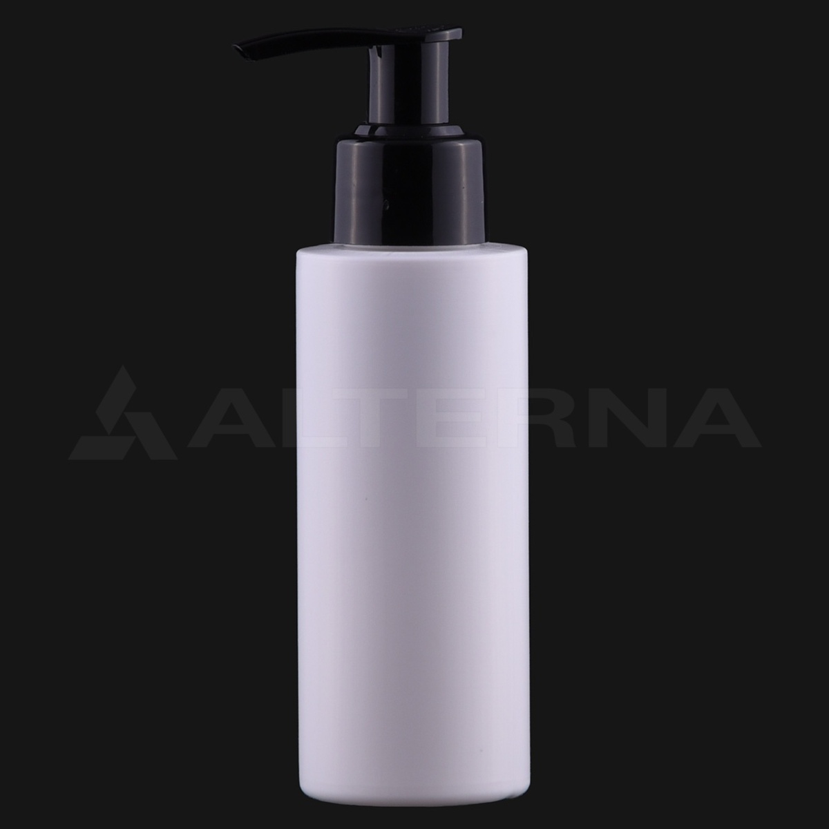 100 ml HDPE Cylinder Bottle with 24 mm Pump Dispenser - Thumbnail 3 of 9