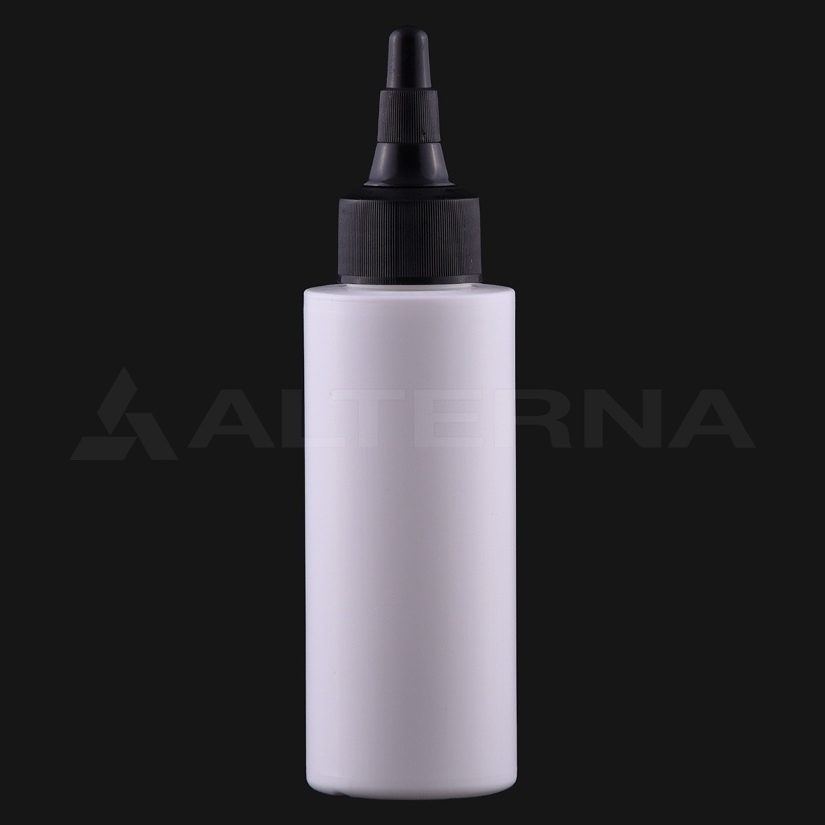 100 ml HDPE Cylinder Bottle with 24 mm Twist-top Cap - Thumbnail 3 of 5