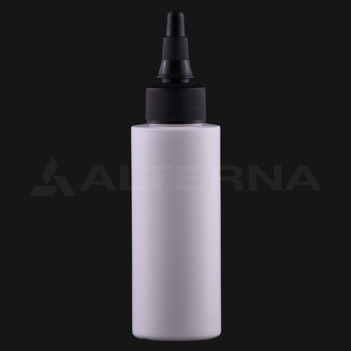 100 ml HDPE Cylinder Bottle with 24 mm Twist-top Cap - Thumbnail 4 of 5