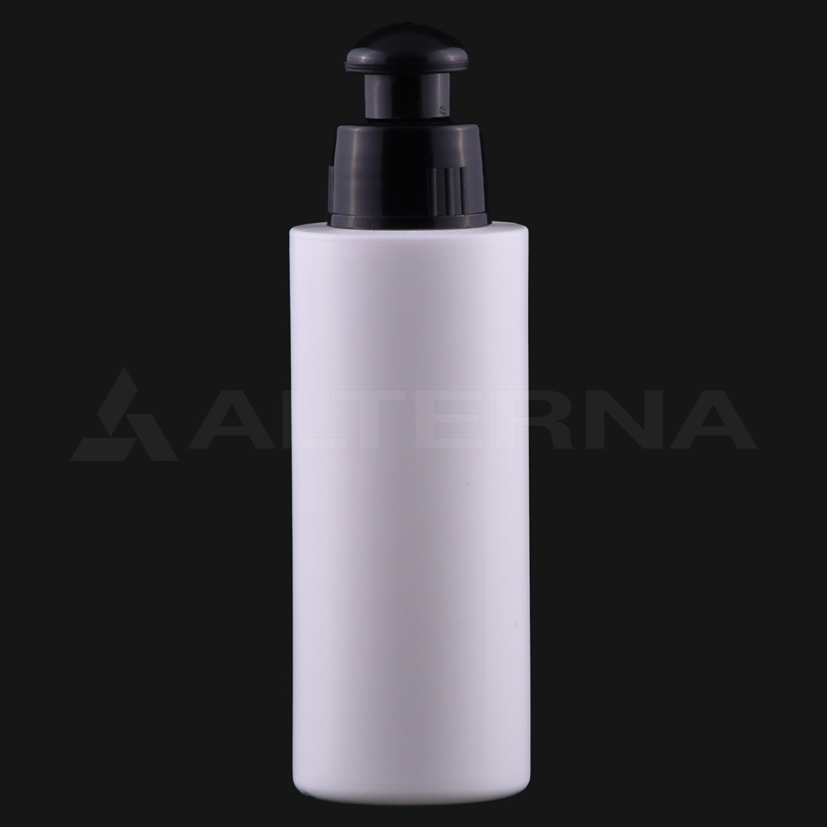 100 ml HDPE Cylinder Bottle with 24 mm Push Pull Cap - B0102K7 | Alternaplast
