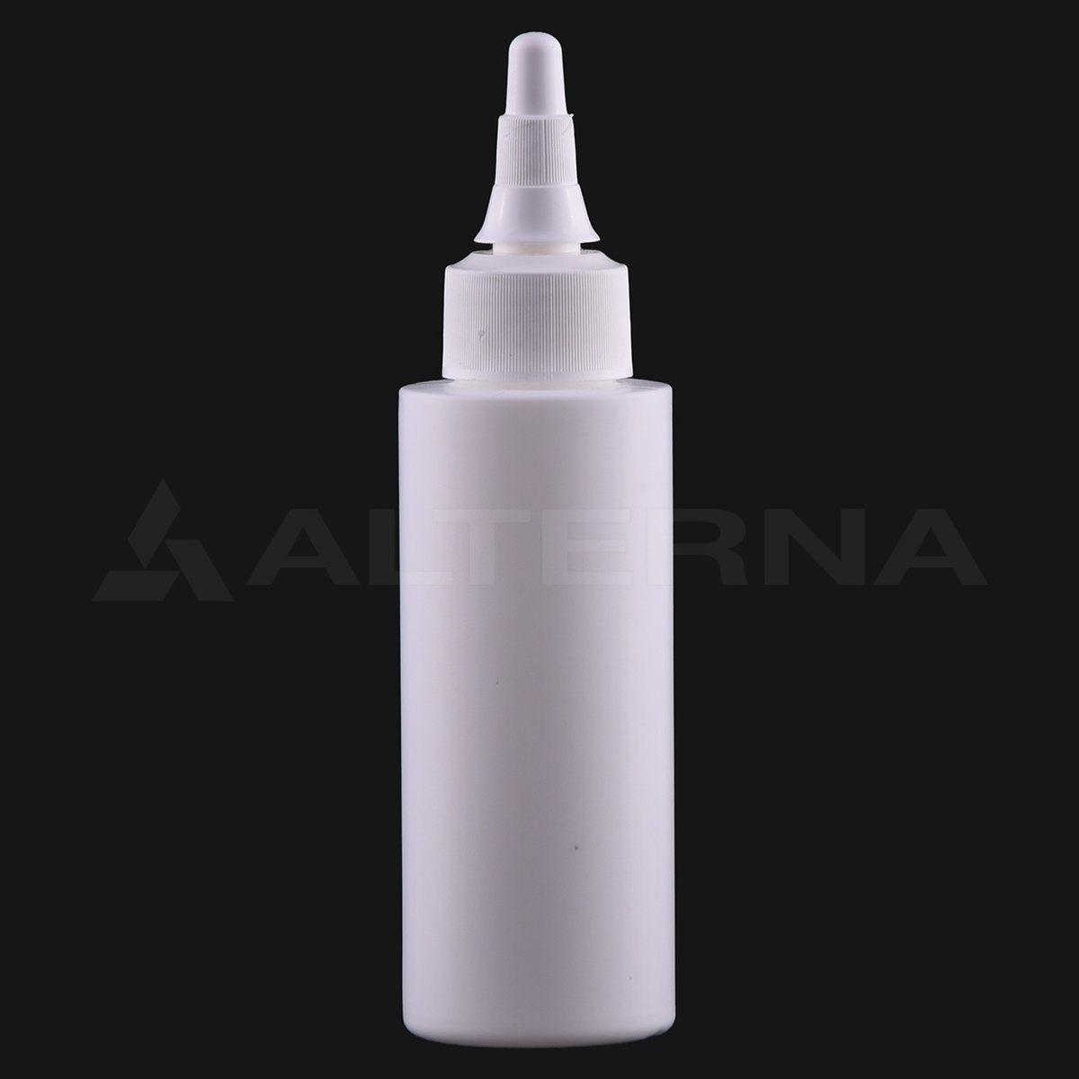 100 ml HDPE Cylinder Bottle with 24 mm Twist-top Cap - Thumbnail 2 of 5