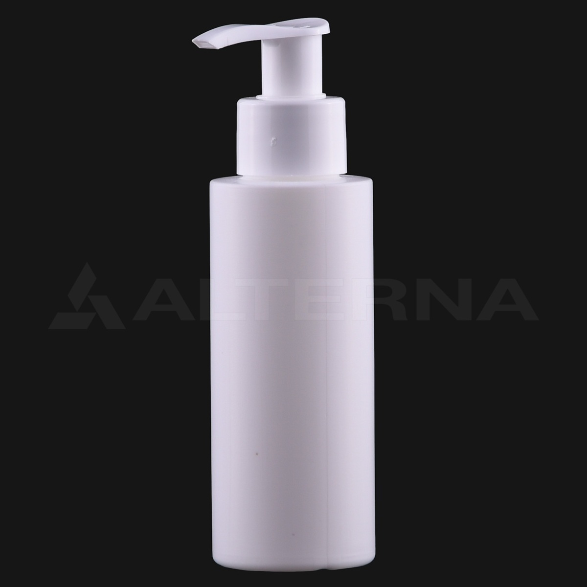 100 ml HDPE Cylinder Bottle with 24 mm Pump Dispenser - Thumbnail 2 of 9