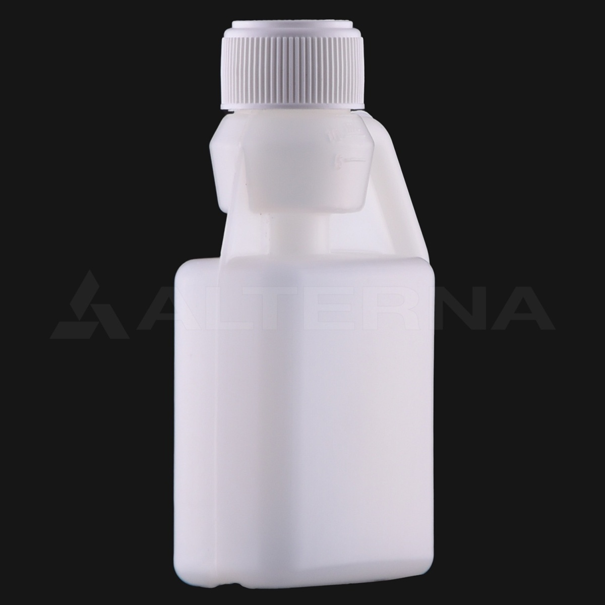 100 ml HDPE Dosing Bottle with 10 ml Dosage Chamber thumbnail 2
