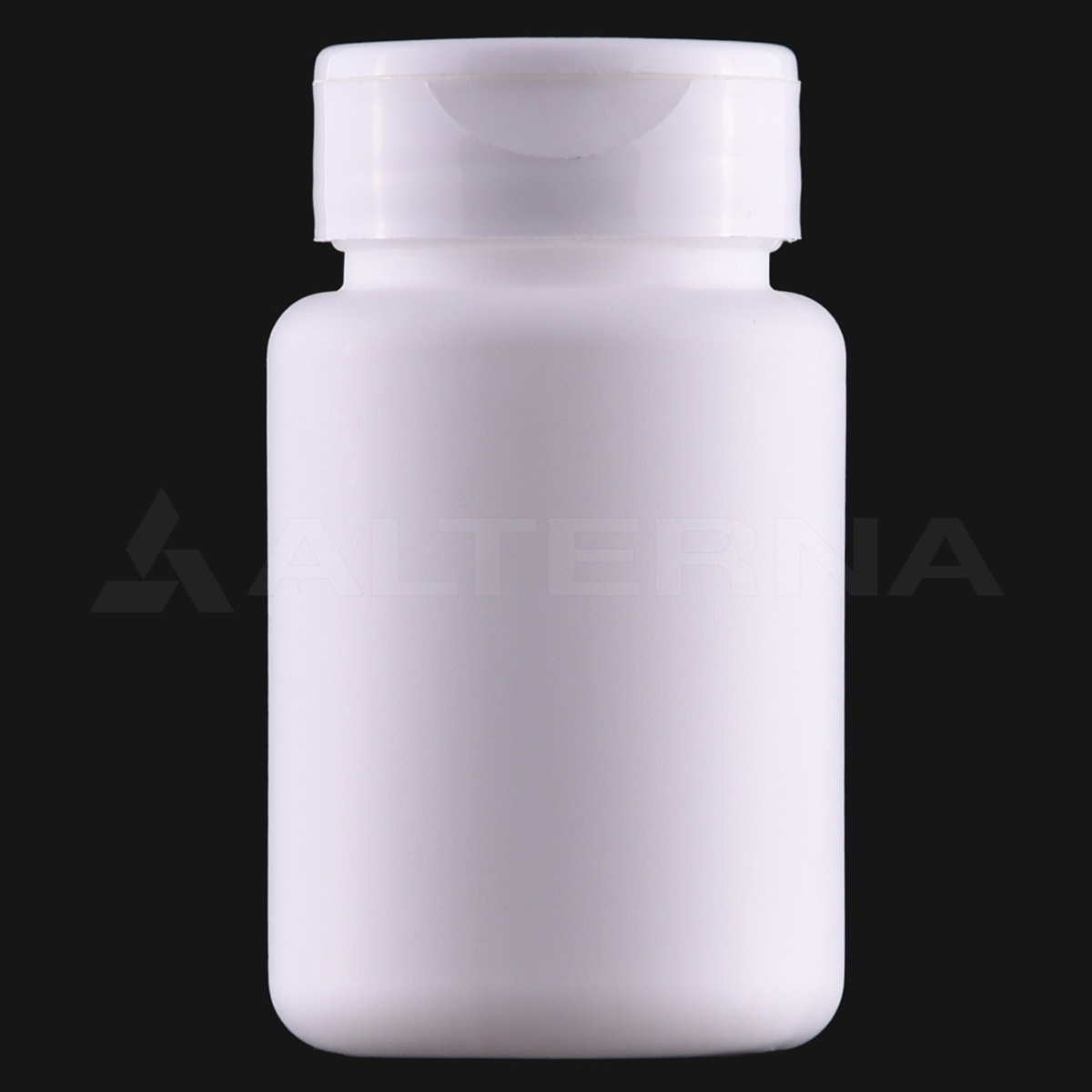 100 ml HDPE Pill Bottle with 38 mm Flip-top Cap - Professional packaging solution by Alternaplast 100 ml HDPE Pill Bottle with 38 mm Flip-top Cap - High-quality product image 1 of 5 | Alternaplast