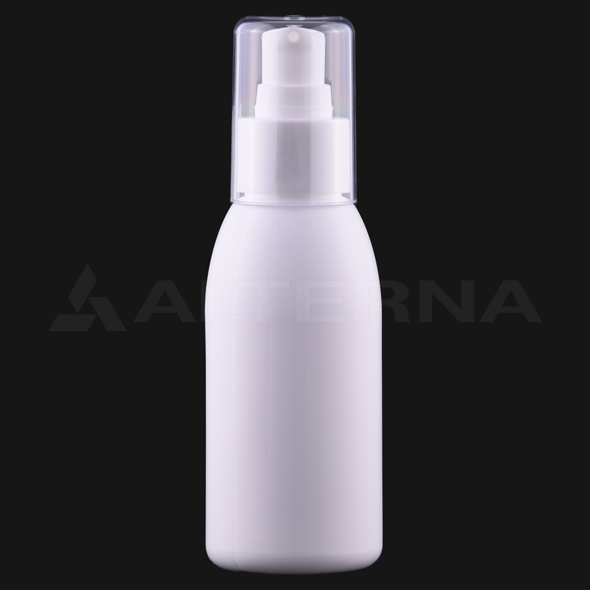 100 ml HDPE Bottle with 24 mm Lotion Pump - Thumbnail 4 of 4