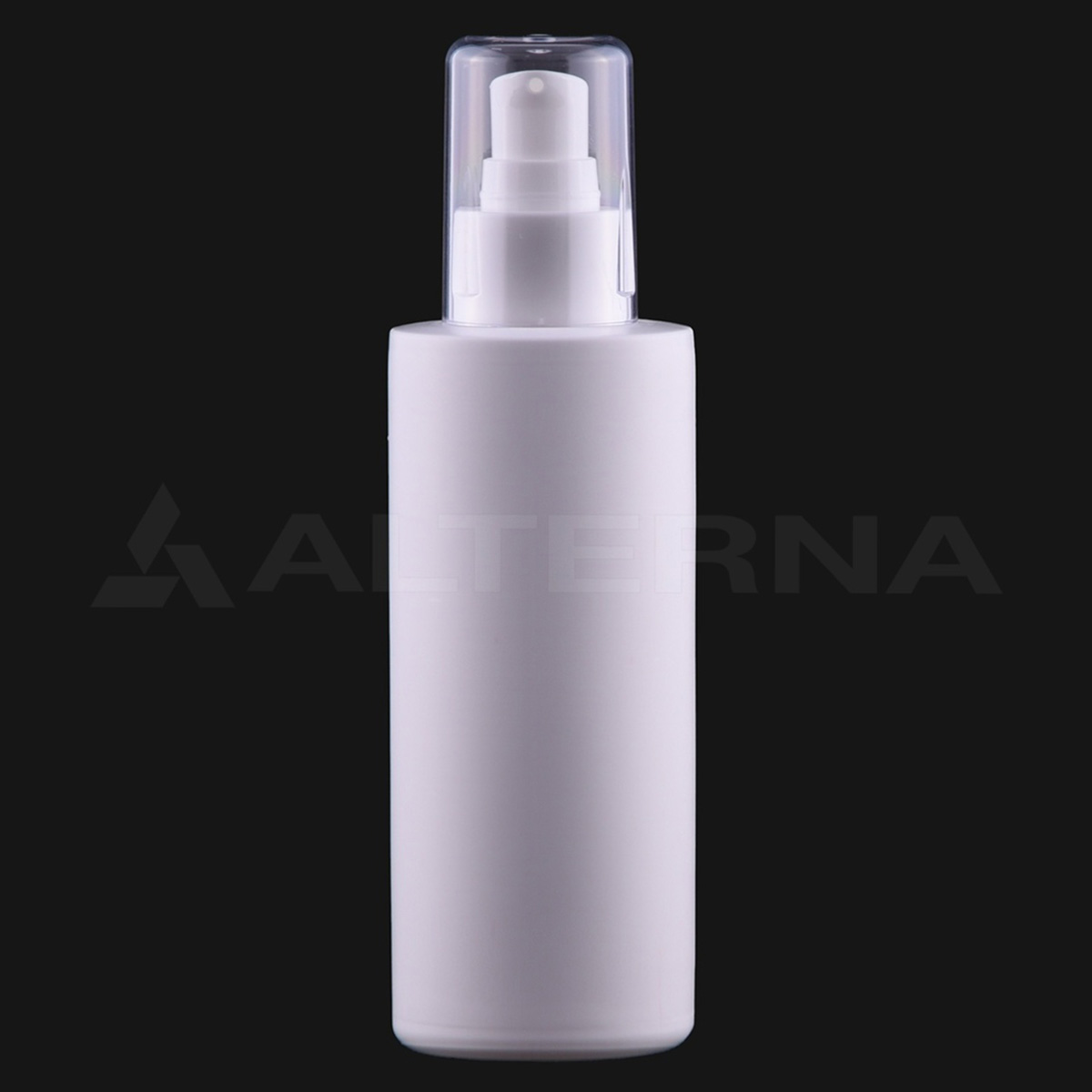 Butelka cylindryczna HDPE o pojemności 150 ml z Pompką dozującą do balsamu o średnicy 24 mm - View product details Plastikowa butelka cylindryczna HDPE o pojemności 150 ml z białą pompką do balsamu o średnicy 24 mm i przezroczystą nakrętką