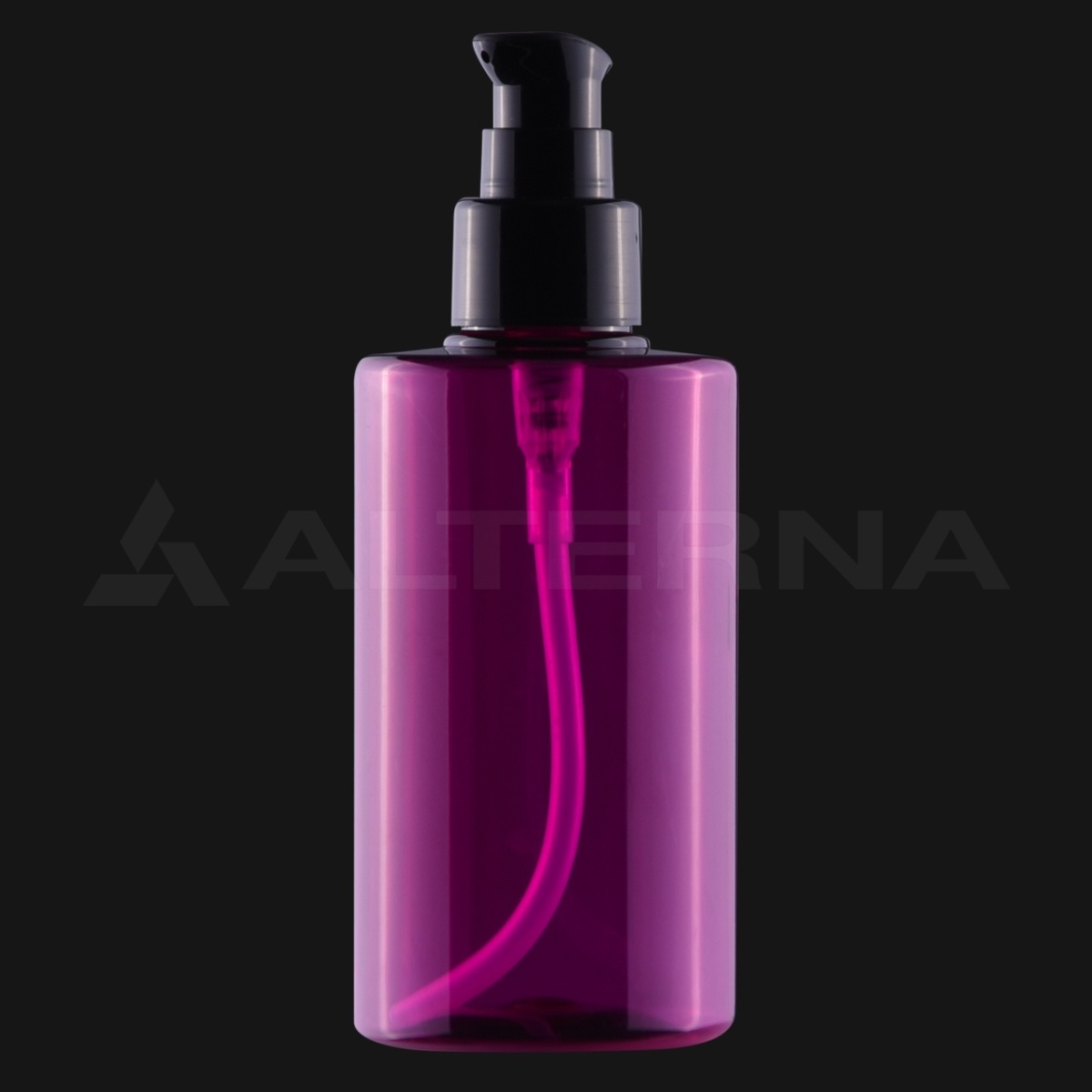 200 ml PET Short Bottle with 24 mm Lotion Pump thumbnail 2