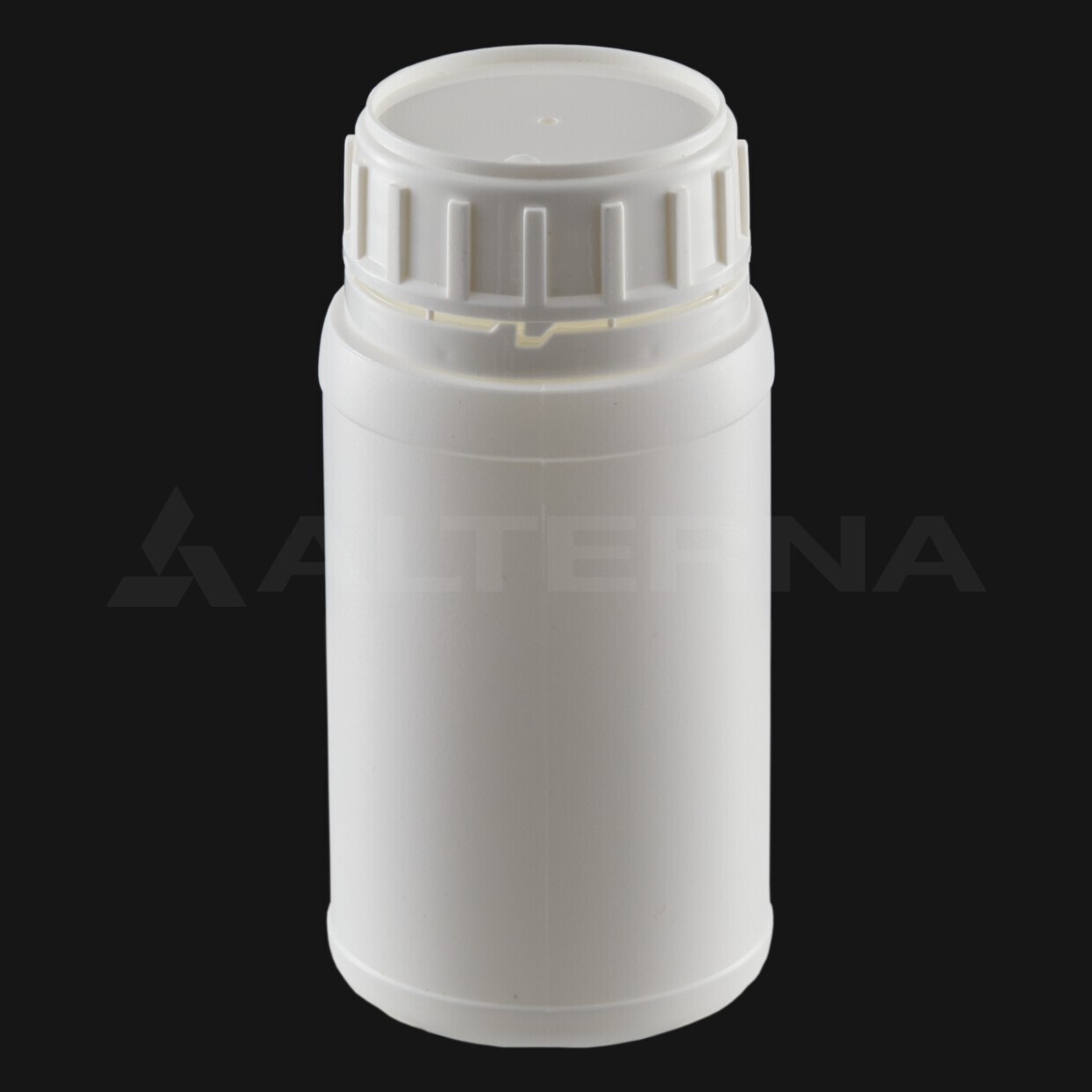 250 ml HDPE Bottle with 50 mm Capsule Vented Tamper-evident Cap - Thumbnail 2 of 3