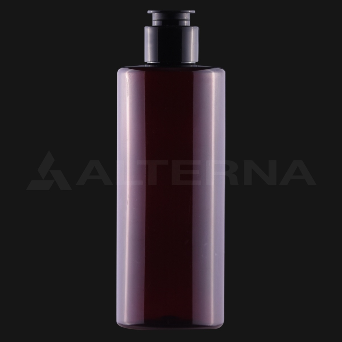 250 ml PET Cylinder Bottle with 24 mm Flip-top Cap thumbnail 3