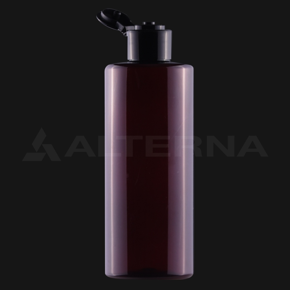 250 ml PET Cylinder Bottle with 24 mm Flip-top Cap thumbnail 4