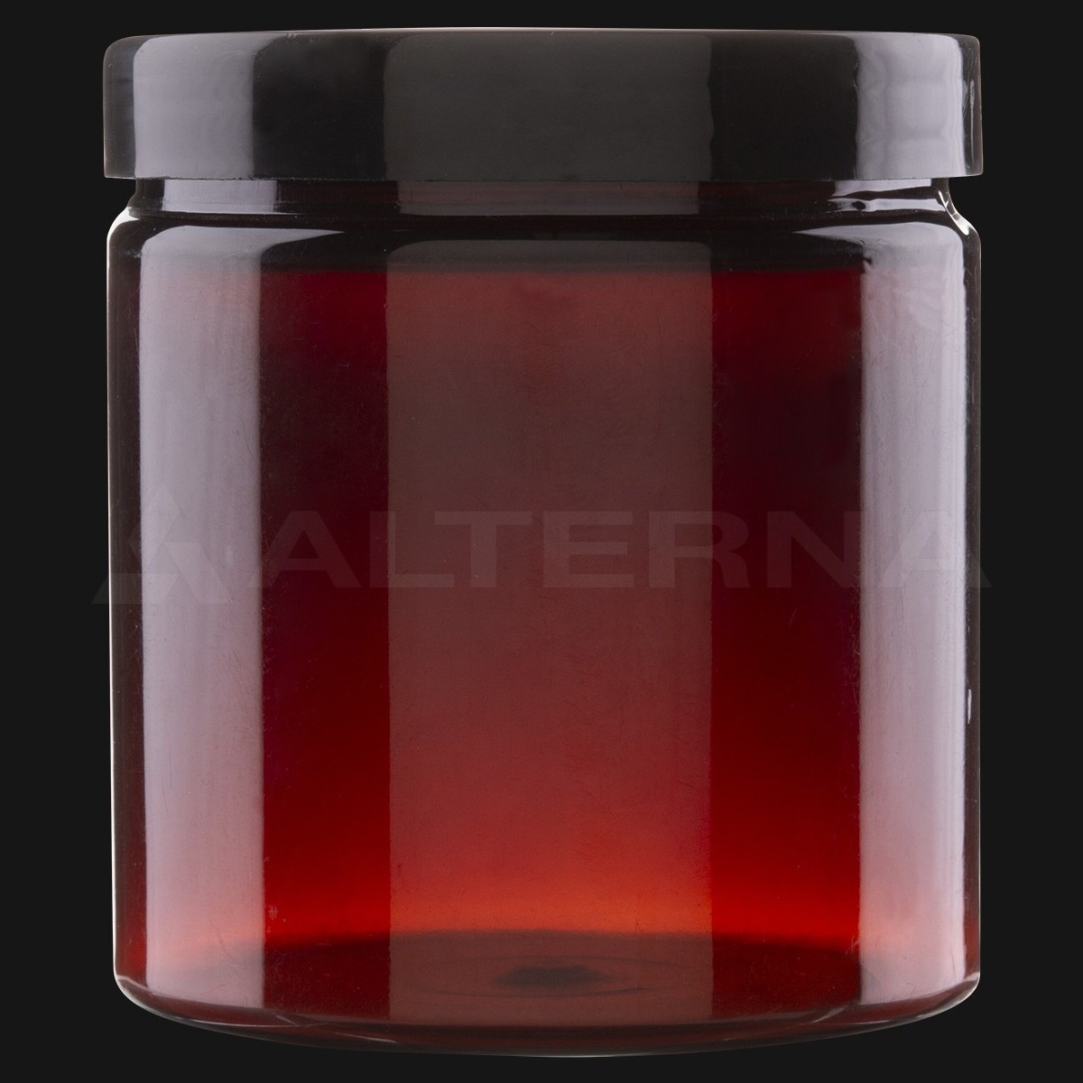 250 ml PET Jar with 70 mm Pressure Sensitive Liner Lid - JRP0251P | Alternaplast