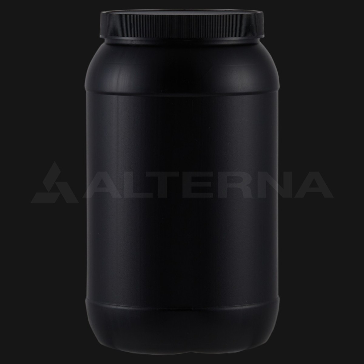 3 Liter HDPE Jar with 120 mm Aluminum Foil Lined Lid - JR3001 | Alternaplast
