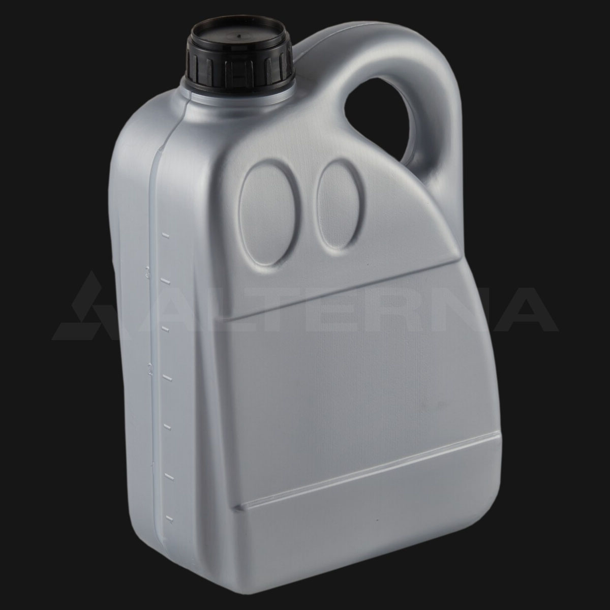 4 Liter Engine Oil Jerry Can with 50 mm Aluminum Foil Lined Cap - Thumbnail 4 of 5