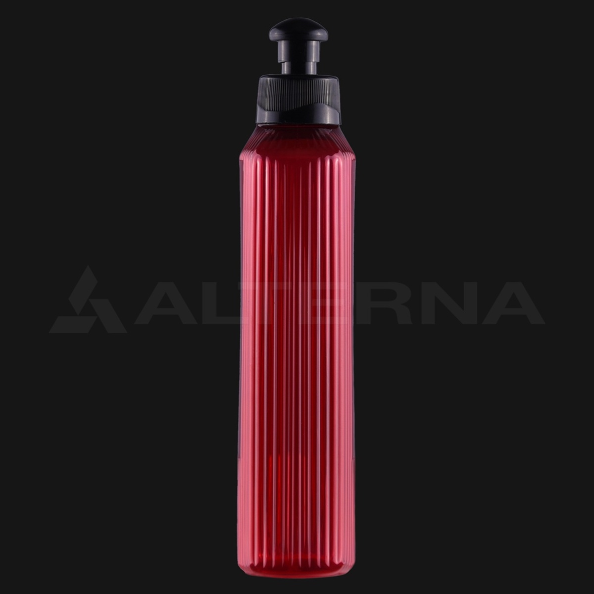 400 ml PET Flat Bottle with 28 mm Push Pull Cap thumbnail 3
