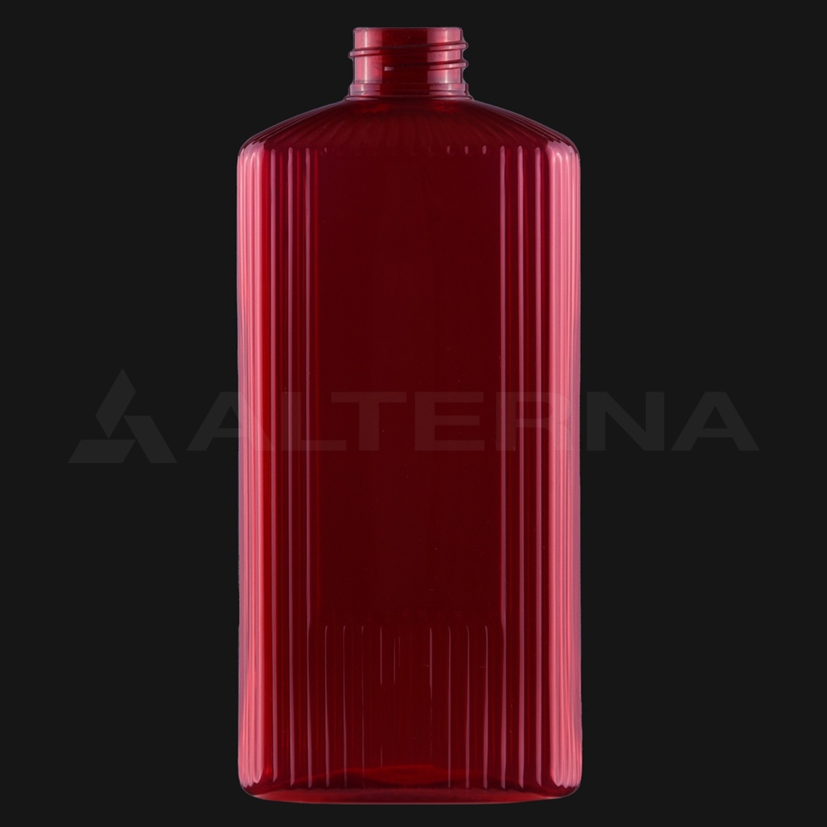 400 ml PET Flat Bottle with 28 mm Push Pull Cap thumbnail 4
