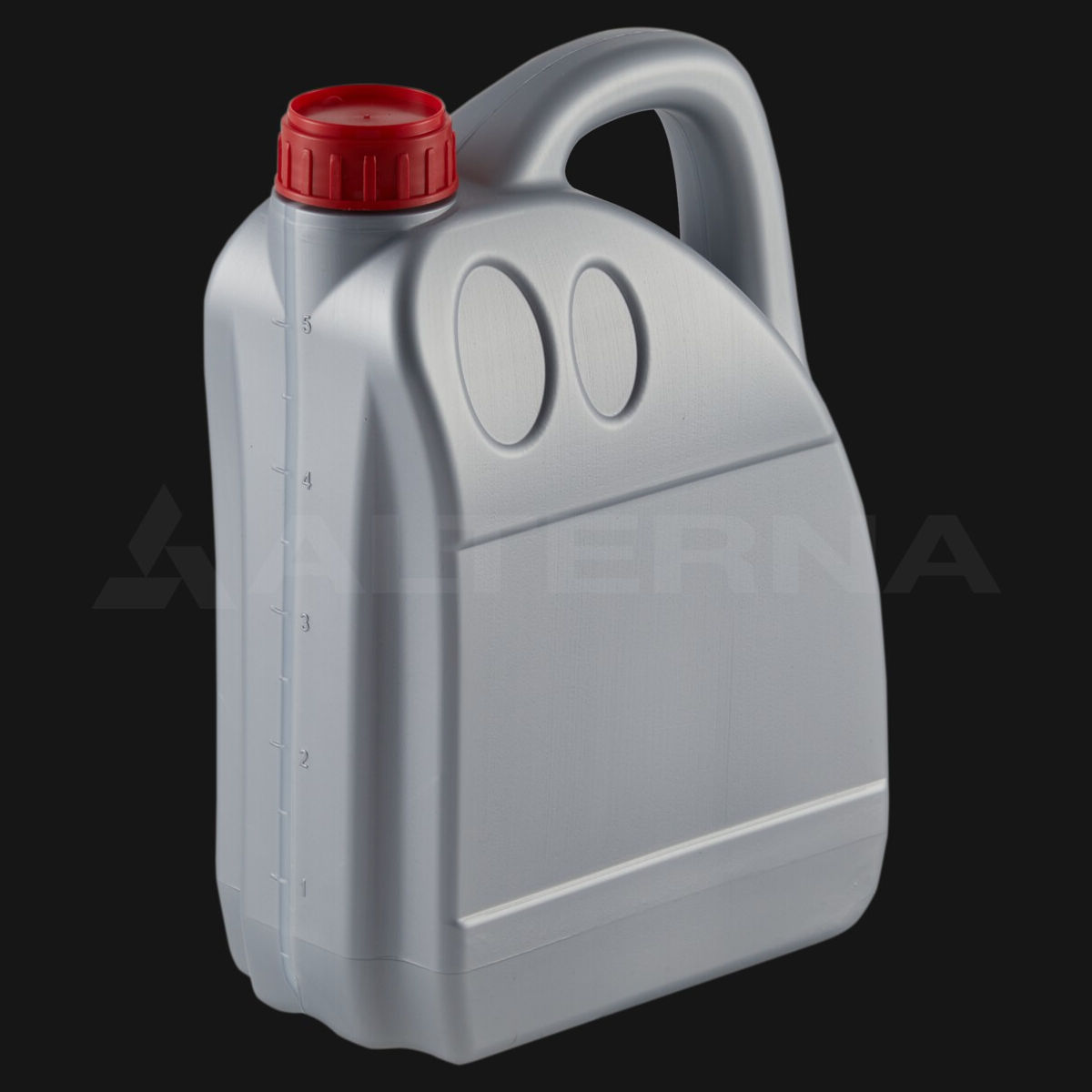 5 Liter Engine Oil Container with 50 mm Aluminum Foil Lined Cap - Thumbnail 4 of 5