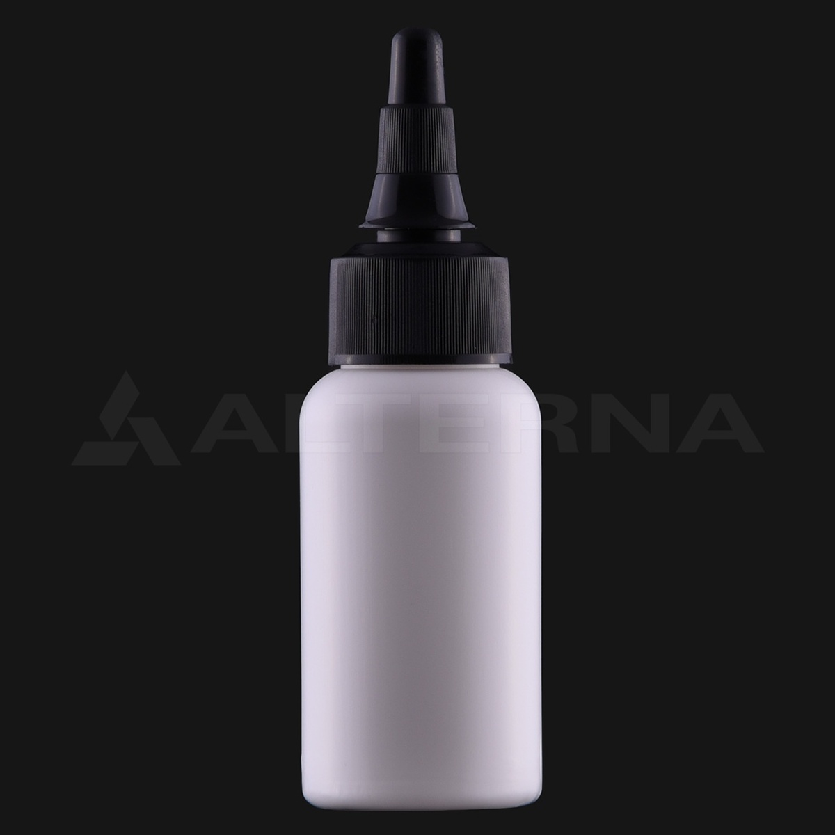 Botella de HDPE de 50 ml con tapa twist-top de 24 mm - Thumbnail 2 of 3