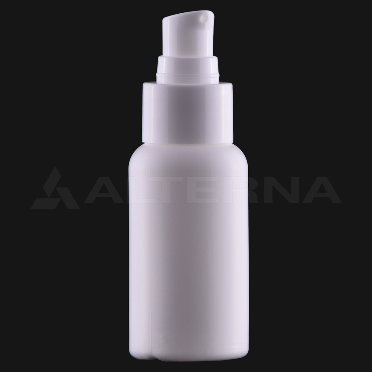 50 ml HDPE Bottle with 24 mm Lotion Pump - Thumbnail 2 of 3