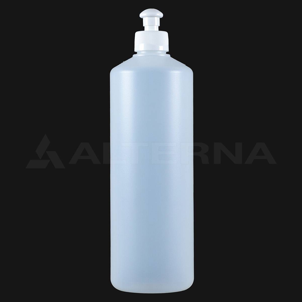750 ml HDPE Bottle with 28 mm Push Pull Cap - Thumbnail 2 of 3
