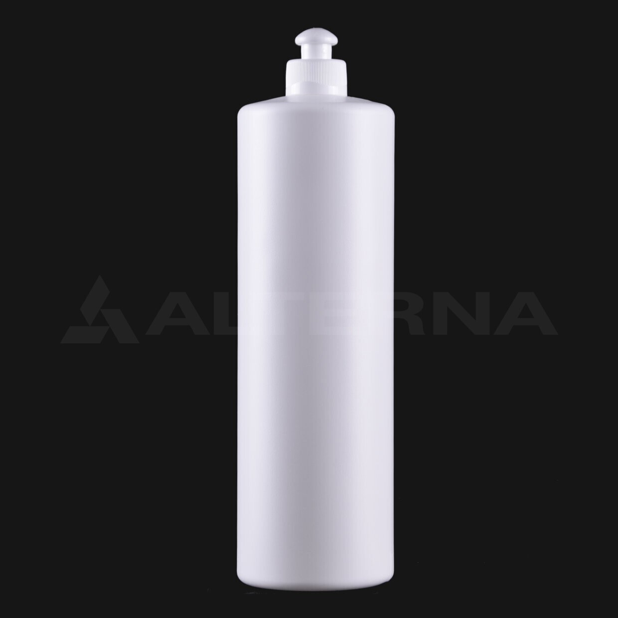 1 Liter HDPE Cylinder Bottle with 28 mm Push Pull Cap thumbnail 4