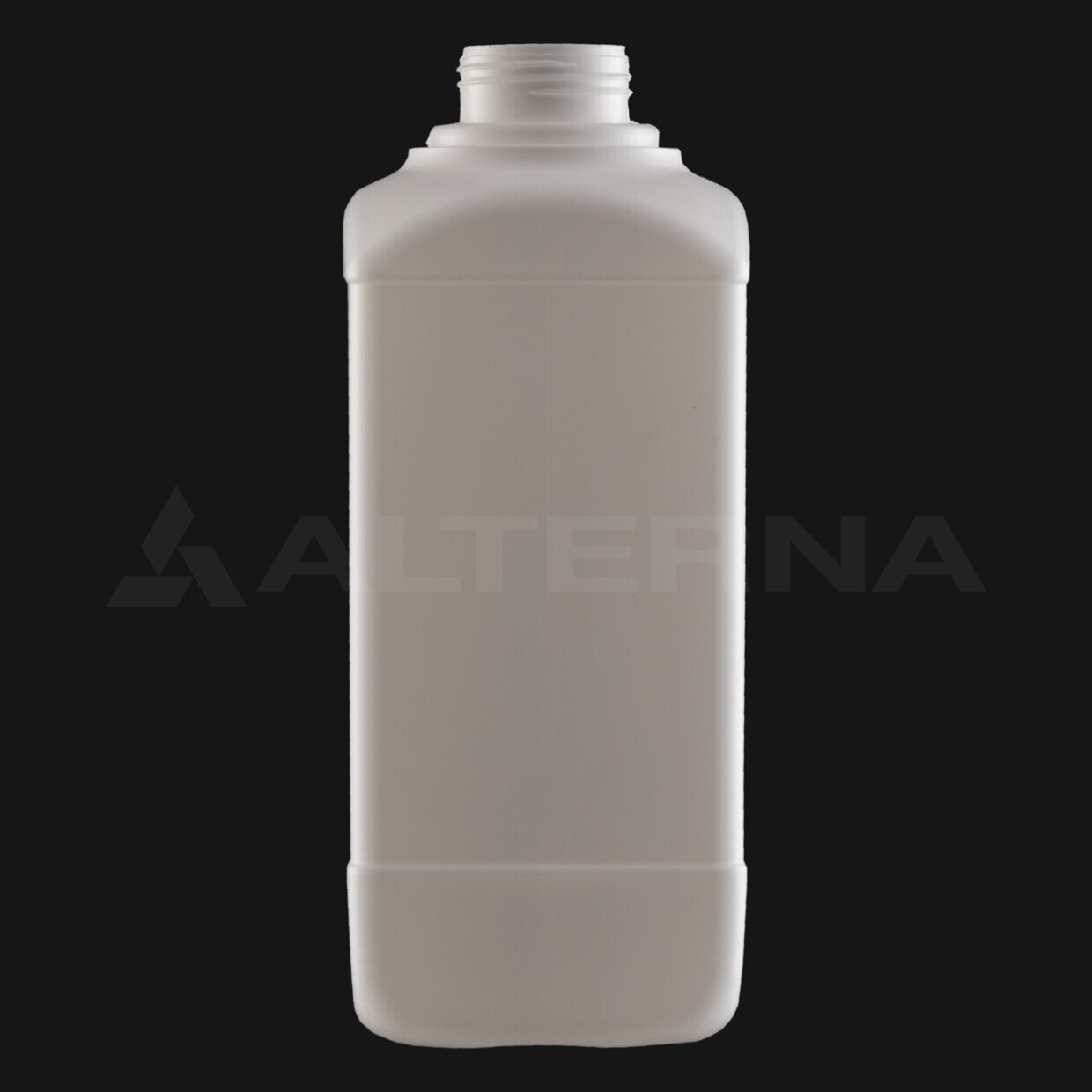 1 Liter HDPE Square Bottle with 38 mm Vented Aluminum Foil Lined Cap thumbnail 3