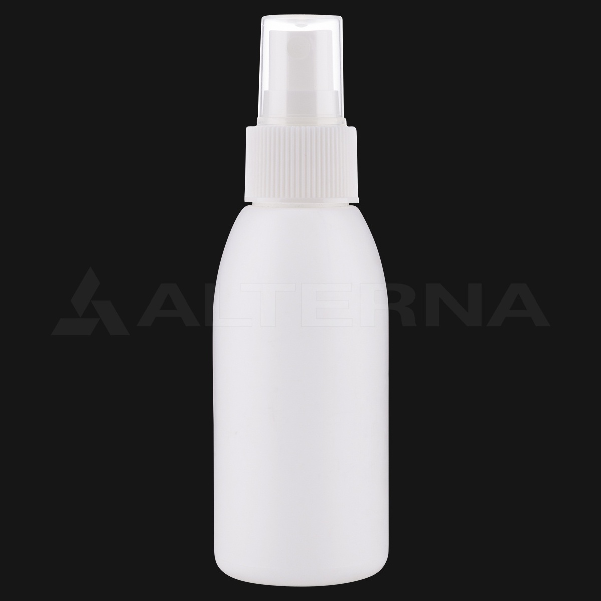 100 ml HDPE Spray Bottle with 24 mm Atomizer