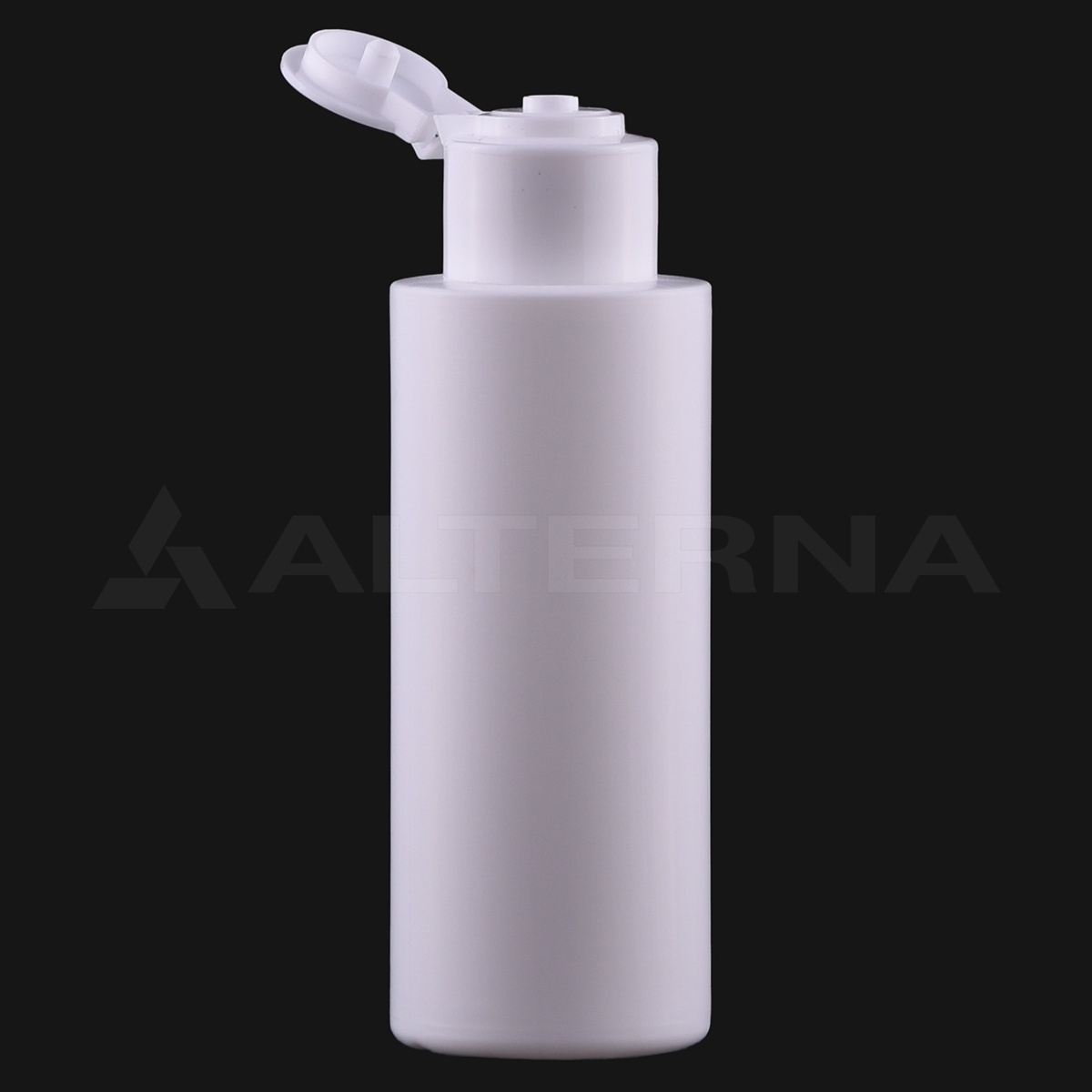 100 ml HDPE Cylinder Bottle with 24 mm Flip-top Cap thumbnail 2