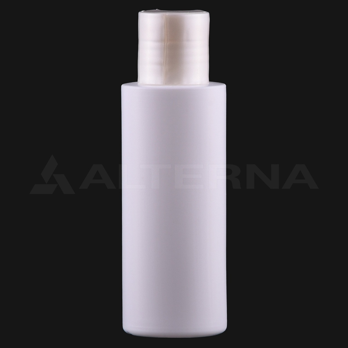 100 ml HDPE Cylinder Bottle with 24 mm Disc-top Cap