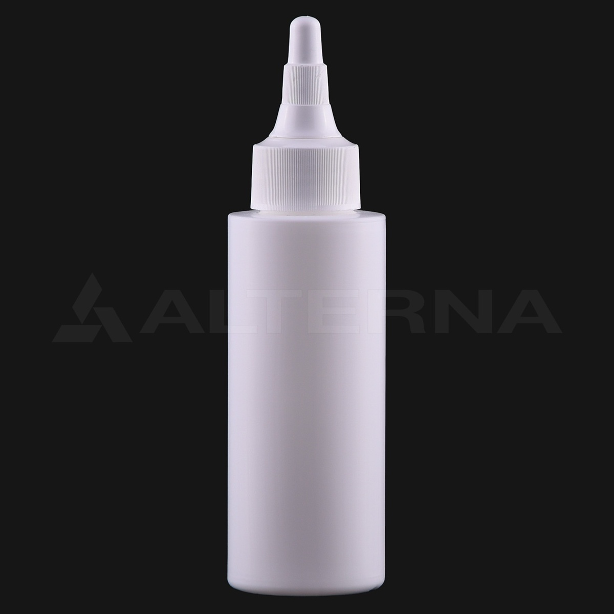 100 ml HDPE Cylinder Bottle with 24 mm Twist-top Cap