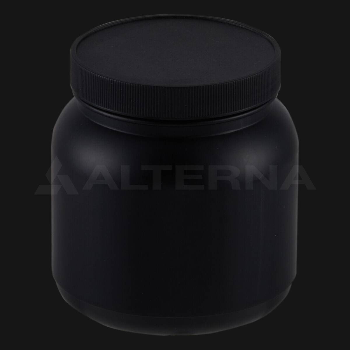1 Liter HDPE Jar with 100 mm Aluminum Foil Lined Lid thumbnail 2