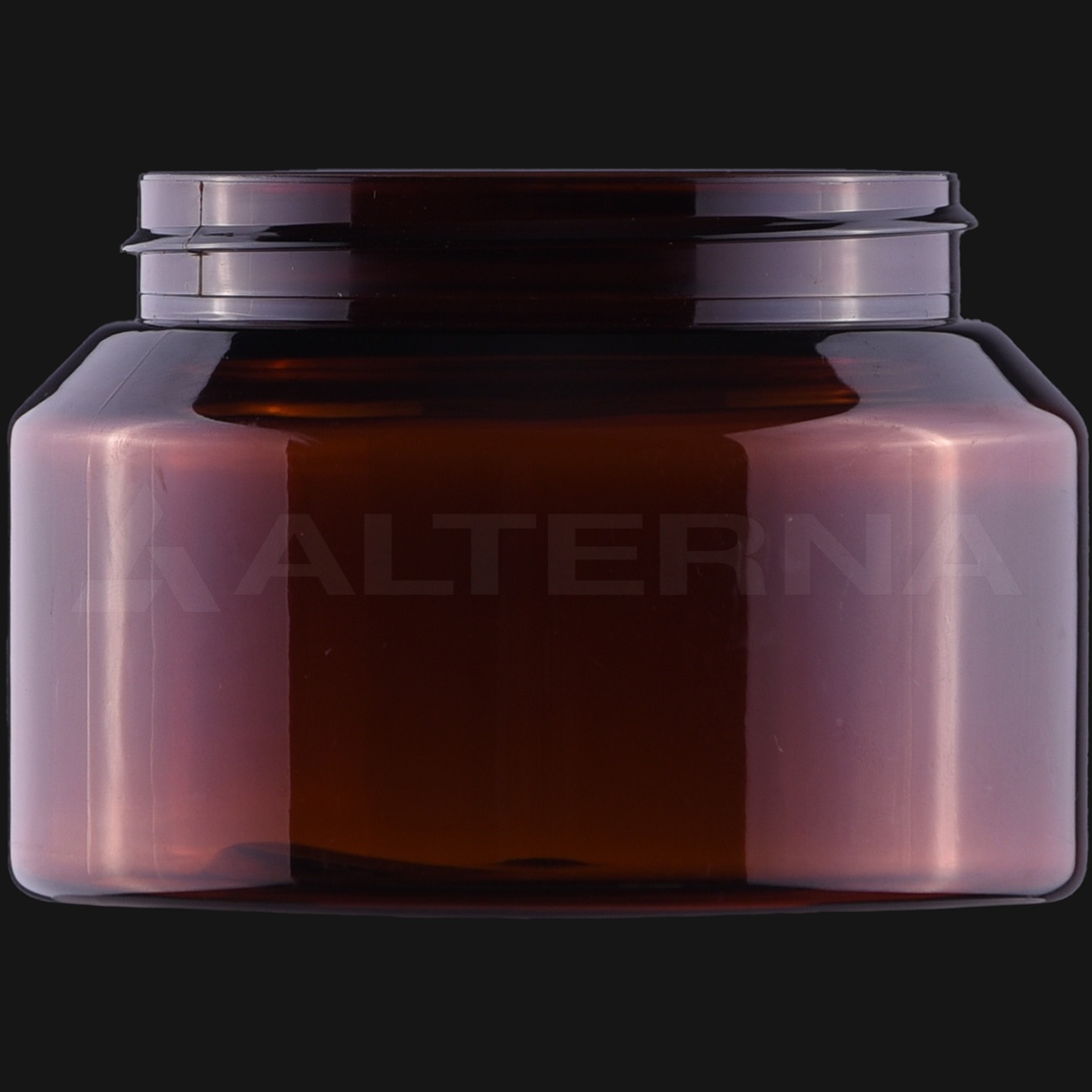 250 ml PET Conical Jar with 70 mm Chrome-plated Lid thumbnail 2