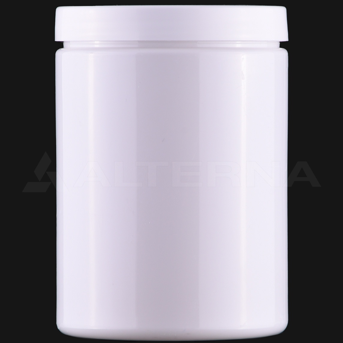 1 Liter PET Jar with 100 mm Aluminum Foil Lined Lid