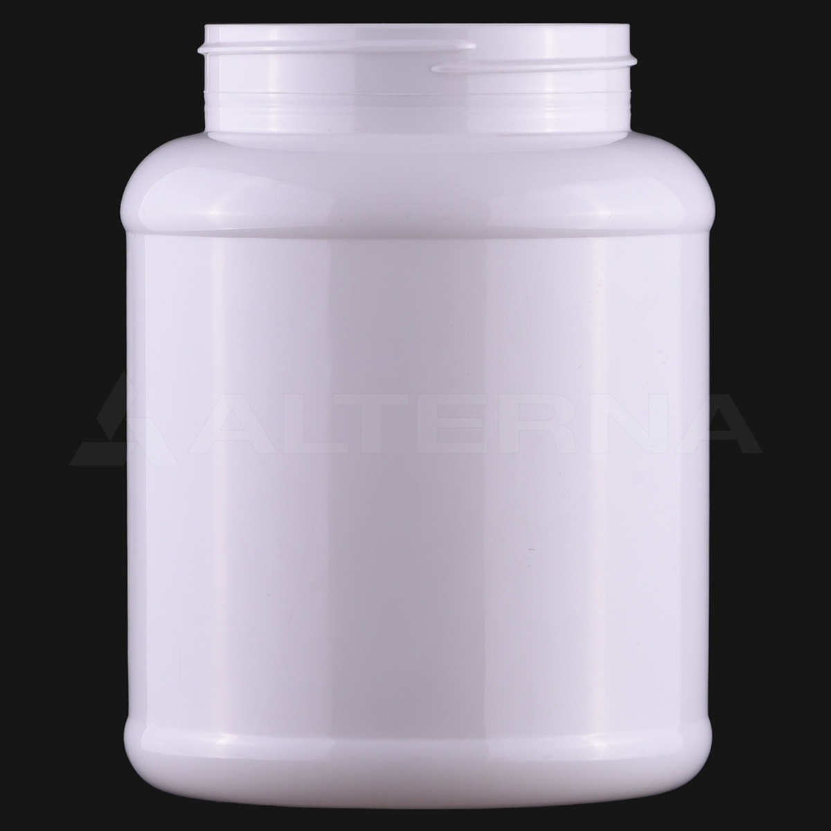 2 Liter PET Jar with 100 mm Aluminum Foil Lined Lid thumbnail 2