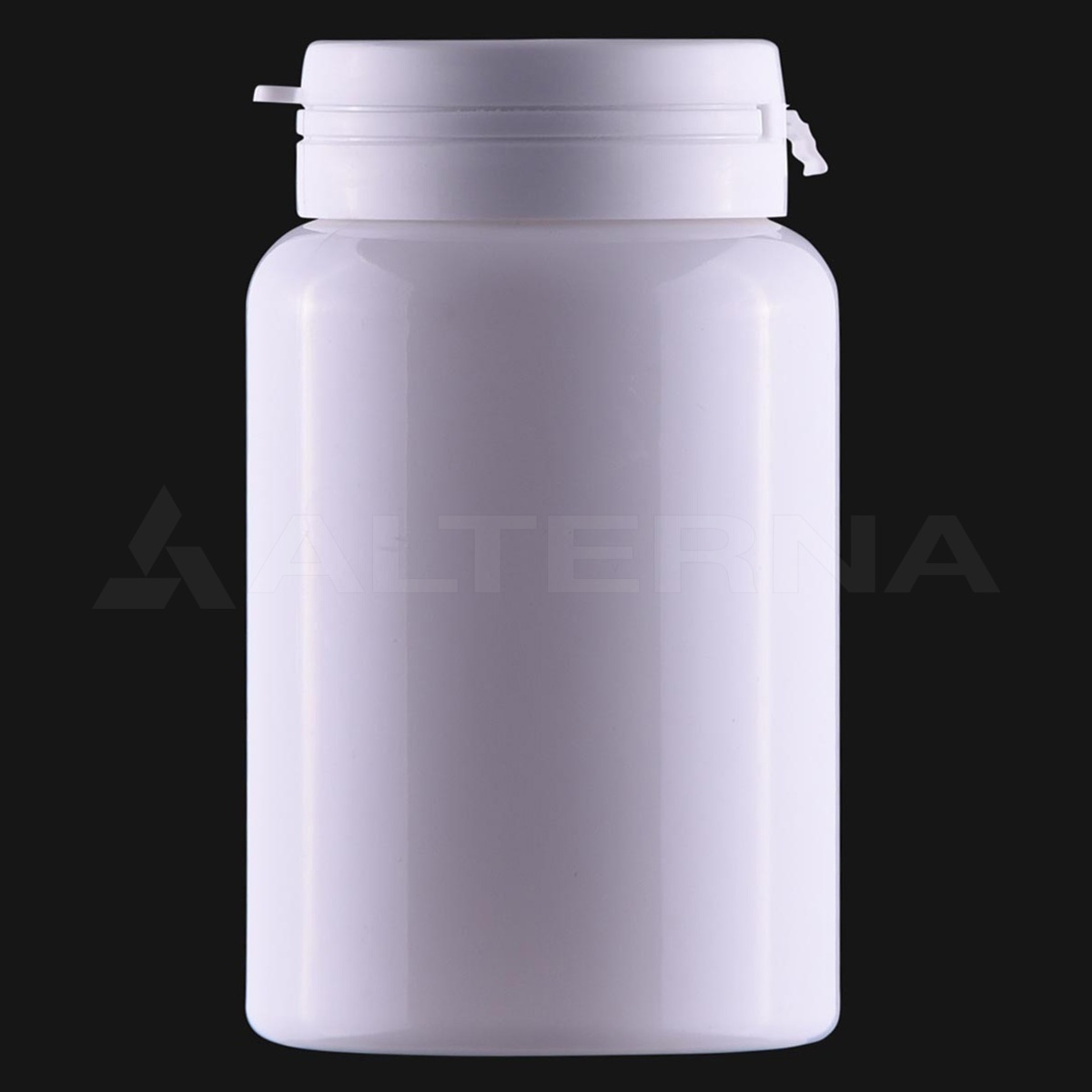 150 ml PET Pill Bottle with 42 mm Snap-hinged Cap thumbnail 2