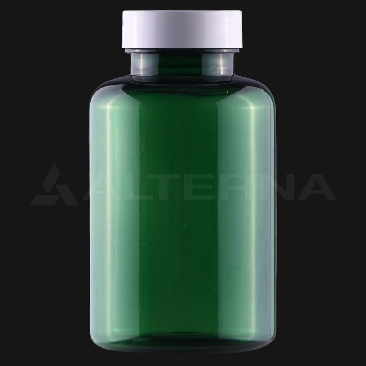 250 ml PET Pill Bottle with 38 mm Aluminum Foil Lined Cap thumbnail 2