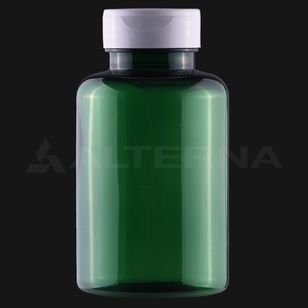 250 ml PET Pill Bottle with 38 mm Flip-top Cap thumbnail 3