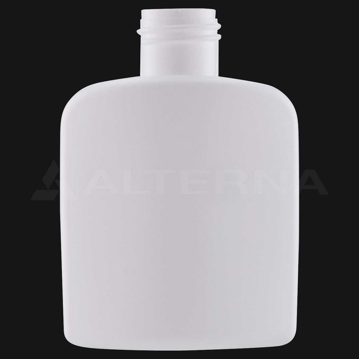 100 ml HDPE Flat Bottle with 24 mm PE Foam Lined Cap thumbnail 2