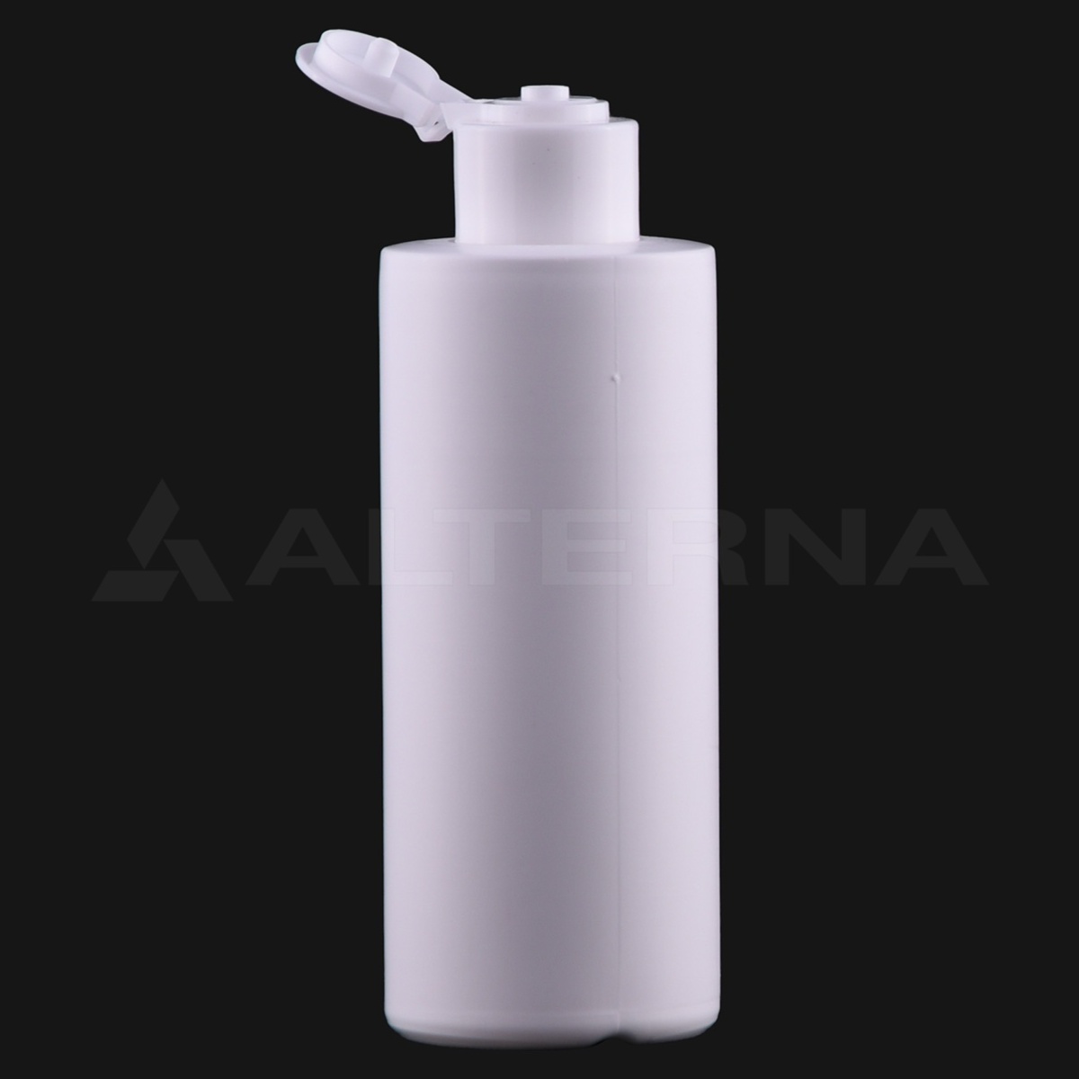 150 ml HDPE Cylinder Bottle with 24 mm Flip-top Cap thumbnail 2