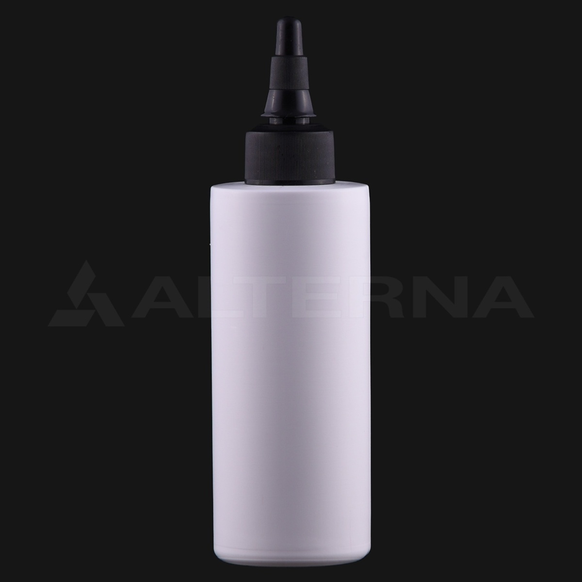 150 ml HDPE Cylinder Bottle with 24 mm Twist-top Cap thumbnail 2