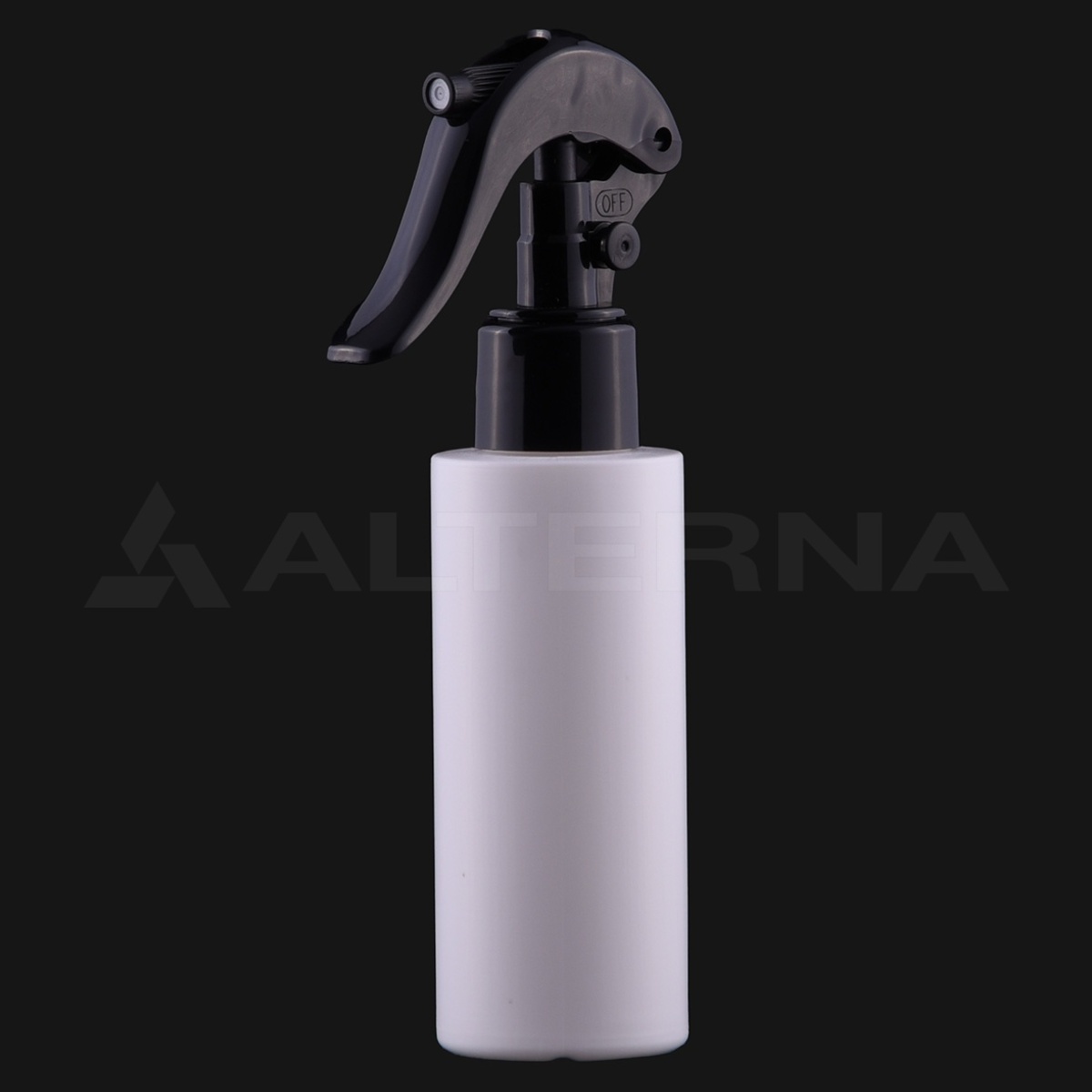 150 ml HDPE Cylinder Spray Bottle with 24 mm Mini Trigger thumbnail 4
